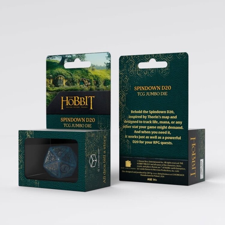 THE HOBBIT SPINDOWN D20 - AETHER TCG JUMBO DIE