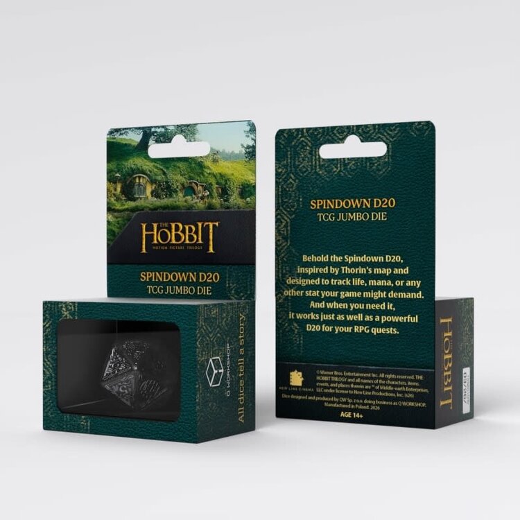 THE HOBBIT SPINDOWN D20 - UMBRAL TCG JUMBO DIE