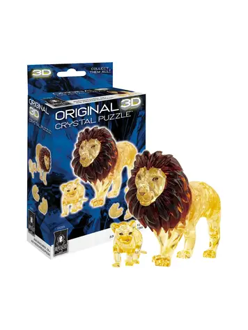 PUZZLE 3D CRYSTAL LION + BABY
