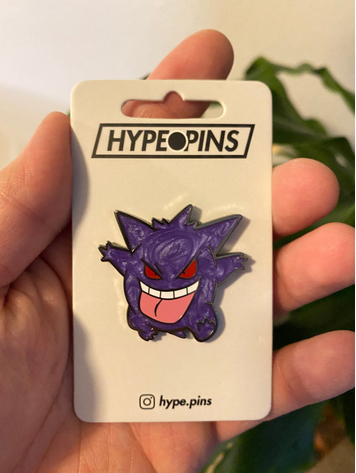 GENGAR HARD ENAMEL PIN