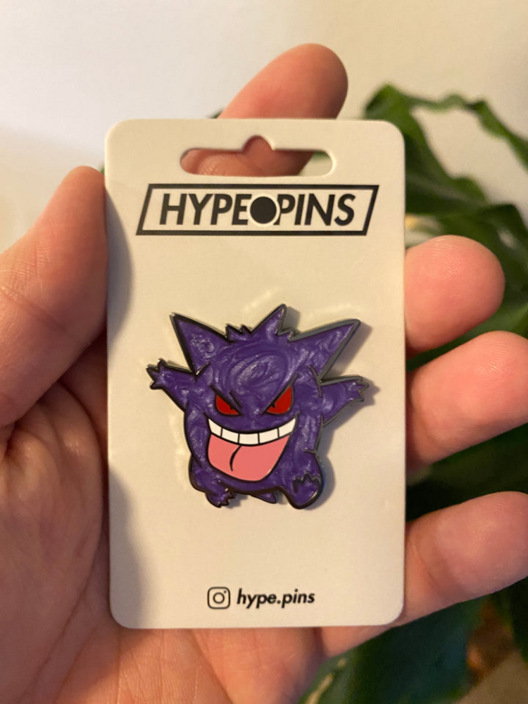 GENGAR HARD ENAMEL PIN