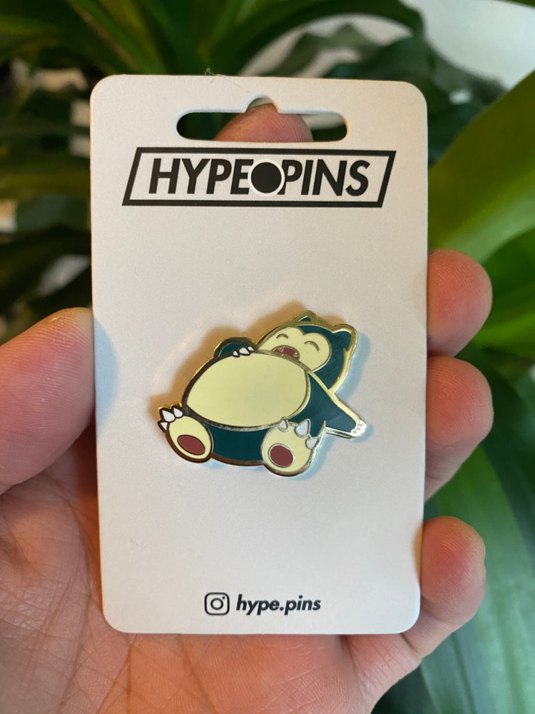 SNORLAX HARD ENAMEL PIN