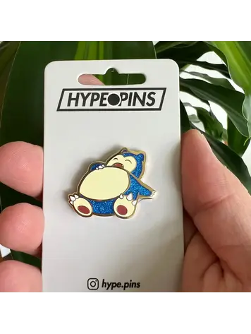 SNORLAX SHINY HARD ENAMEL PIN