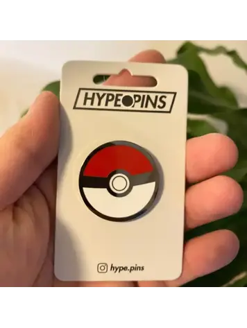 POKEBALL HARD ENAMEL PIN