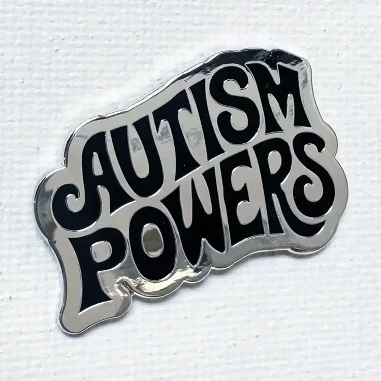STRIKE GENTLY AUTISM POWERS PIN