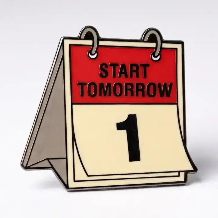 START TOMORROW... PIN