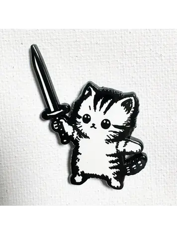 SWORD KITTY PIN