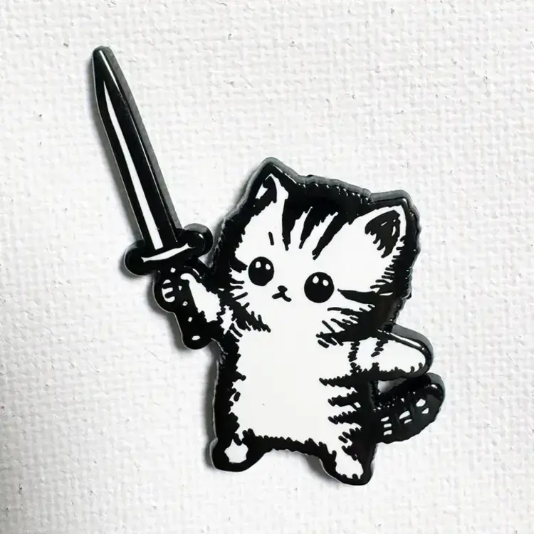 SWORD KITTY PIN