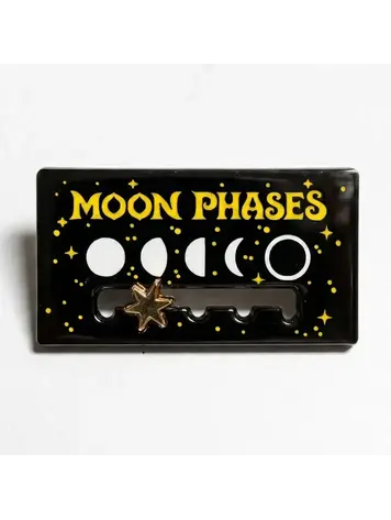 STRIKE GENTLY MOON PHASES DELUXE PIN