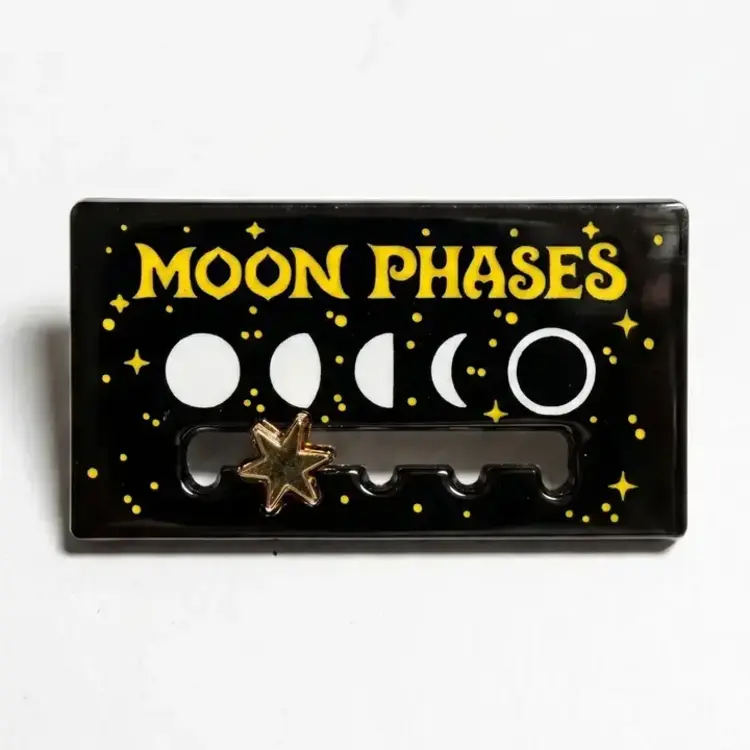 STRIKE GENTLY MOON PHASES DELUXE PIN