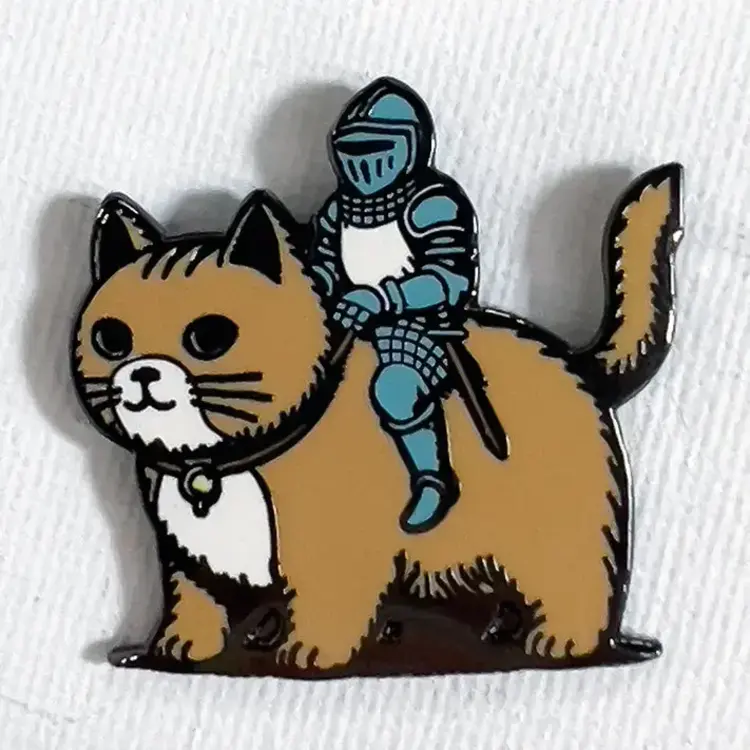 CAT KNIGHT PIN