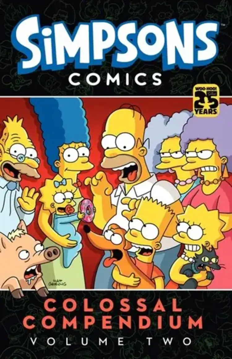 HARPER COLLINS PUBLISHERS SIMPSONS COMICS COLOSSAL COMPENDIUM TP VOL 02