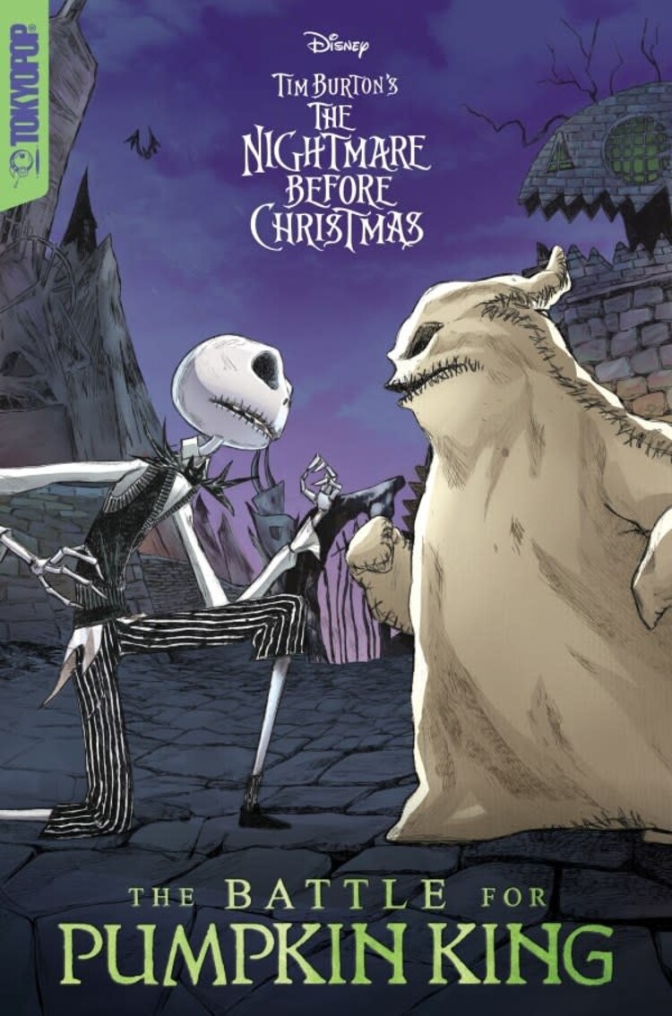 TOKYOPOP TIM BURTON NIGHTMARE BEFORE CHRISTMAS THE BATTLE FOR PUMPKIN HC