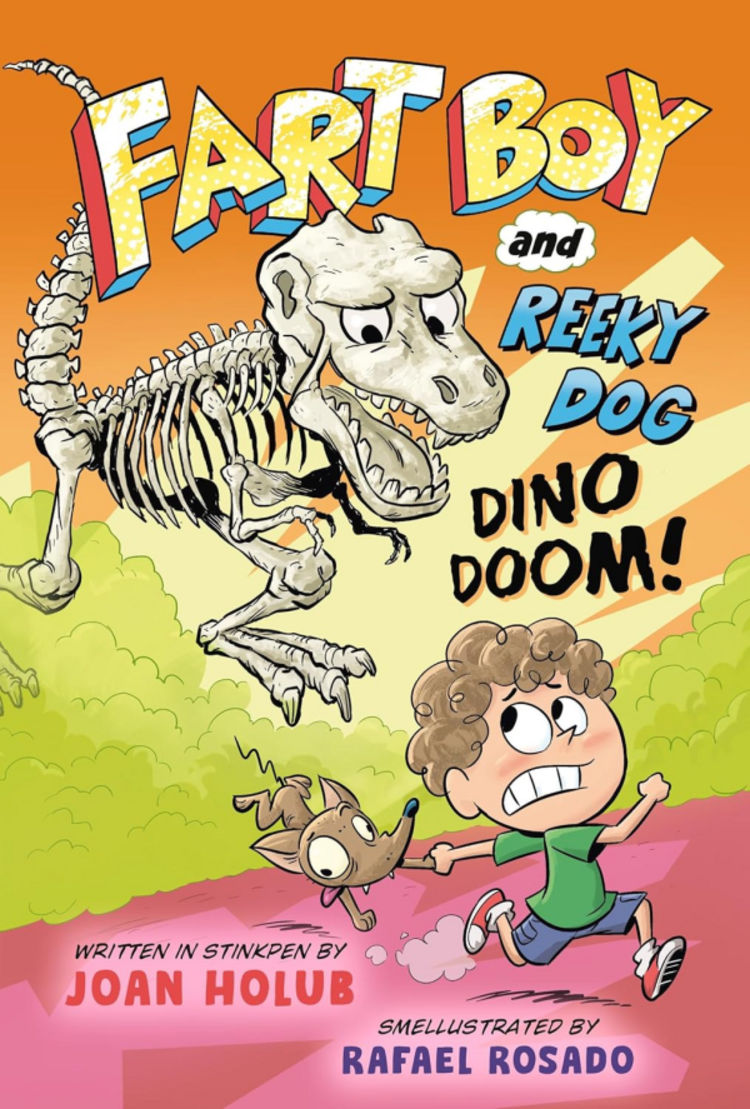 PENGUIN RANDOM HOUSE FART BOY & REEKY DOG HC GN VOL 02 DINO DOOM