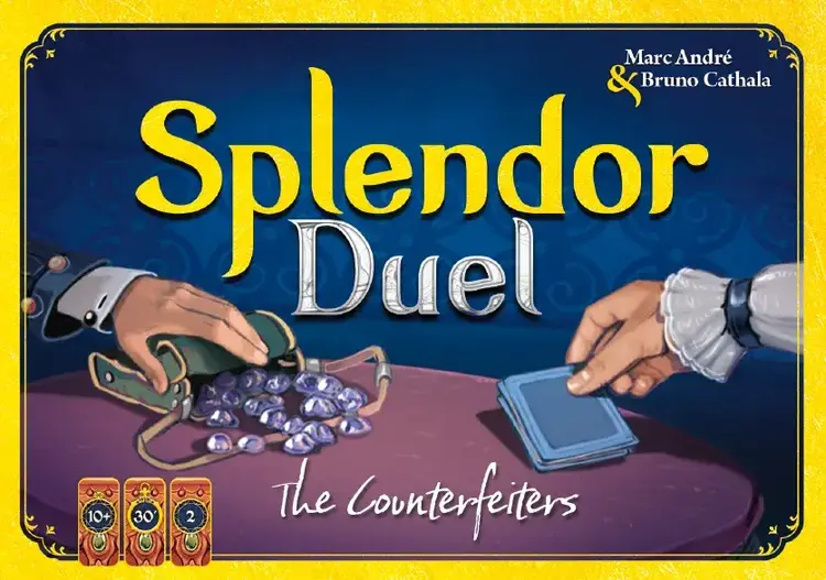 ASMODEE SPLENDOR DUEL: THE COUNTERFEITERS EXPANSION