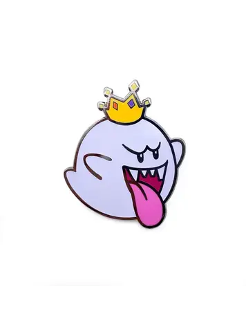 KING BOO MARIO PIN GLOW IN THE DARK