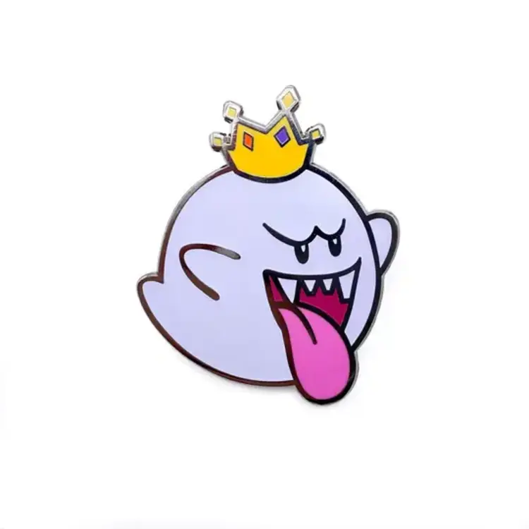 KING BOO MARIO PIN GLOW IN THE DARK