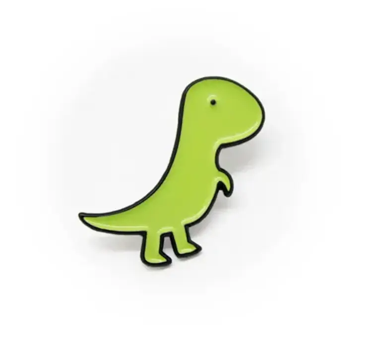 MARSHMALLOW DINOSAURS ENAMEL PIN T-REX