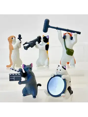 YELL FILM CREW CATS BLIND BOX TOY