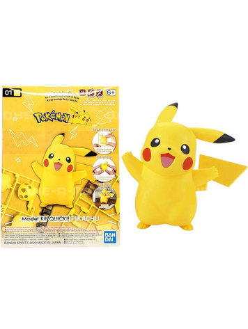 BANDAI POKEPLA POKEMON MODEL KIT QUICK PIKACHU