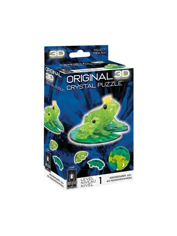 3D CRYSTAL PUZZLE FROG