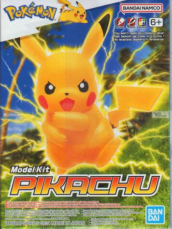 BANDAI POKEPLA POKEMON MODEL KIT PIKACHU