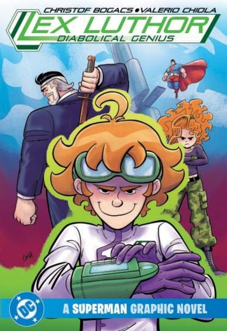 DC COMICS LEX LUTHOR DIABOLICAL GENIUS A SUPERMAN GRAPHIC NOVEL TP