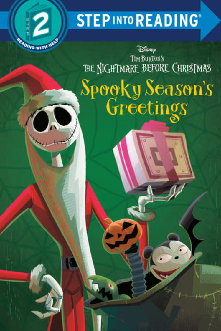 PENGUIN RANDOM HOUSE DISNEY NIGHTMARE BEFORE CHRISTMAS SPOOKY SEASONS GREETINGS SC STEP INTO READING STEP 2