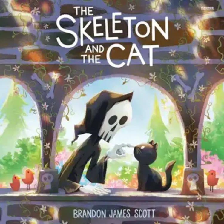 HARPER COLLINS PUBLISHERS SKELETON AND THE CAT HC