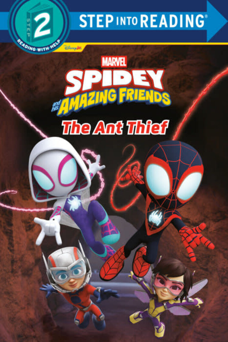 PENGUIN RANDOM HOUSE SPIDEY & HIS AMAZING FRIENDS THE ANT THIEF SC STEP INTO READING STEP 2