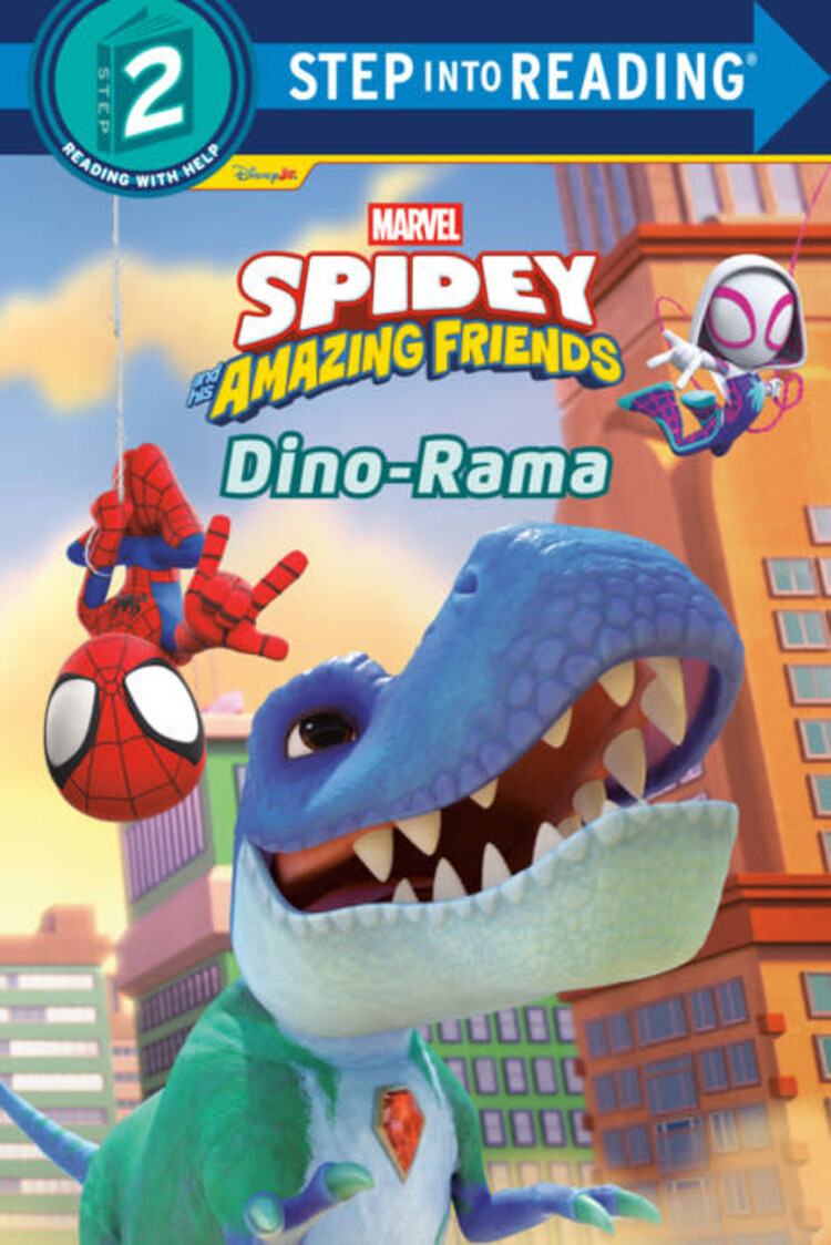 PENGUIN RANDOM HOUSE SPIDEY & HIS AMAZING FRIENDS DINO-RAMA SC STEP INTO READING STEP 2