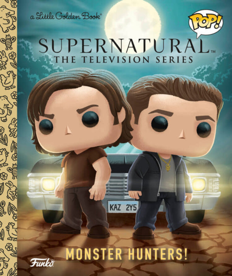 GOLDEN BOOKS FUNKO POP SUPERNATURAL MONSTER HUNTERS LITTLE GOLDEN BOOK