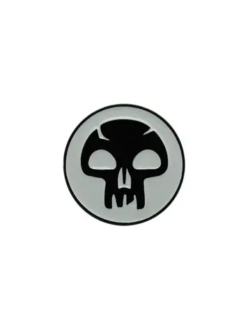 MAGIC THE GATHERING MANA ENAMEL PIN BLACK