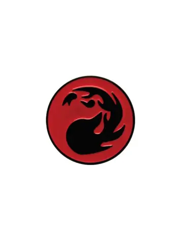 MAGIC THE GATHERING MANA ENAMEL PIN RED