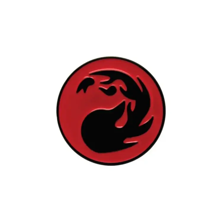 MAGIC THE GATHERING MANA ENAMEL PIN RED