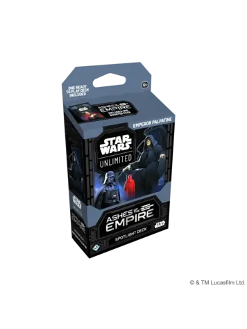 STAR WARS UNLIMITED ASHES OF THE EMPIRE SPOTLIGHT DECK
