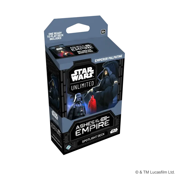 STAR WARS UNLIMITED ASHES OF THE EMPIRE SPOTLIGHT DECK