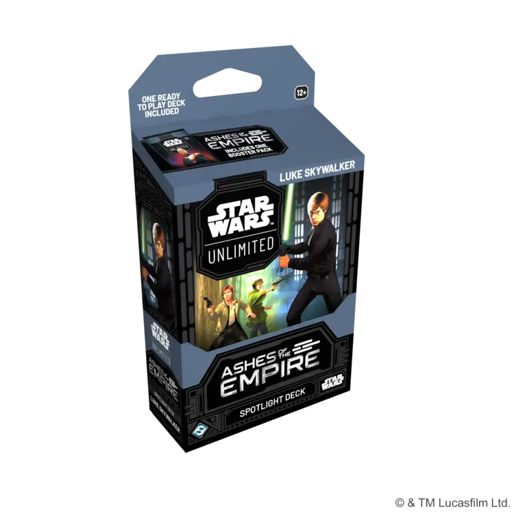 STAR WARS UNLIMITED ASHES OF THE EMPIRE SPOTLIGHT DECK