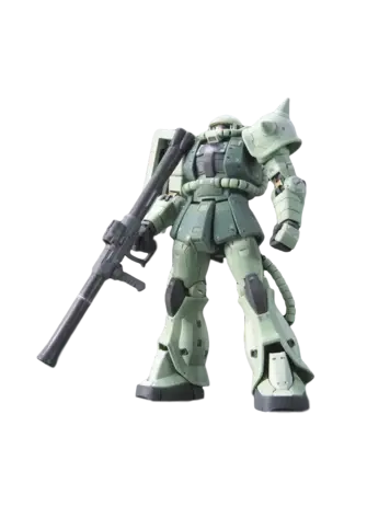BANDAI GUNPLA #4 MS-06 ZAKU II GREEN