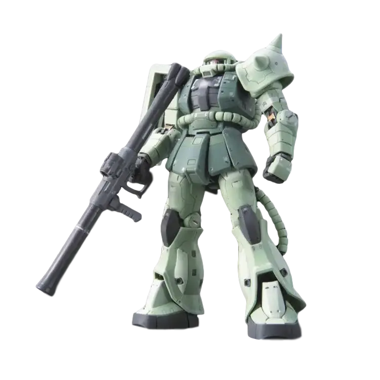 BANDAI GUNPLA #4 MS-06 ZAKU II GREEN