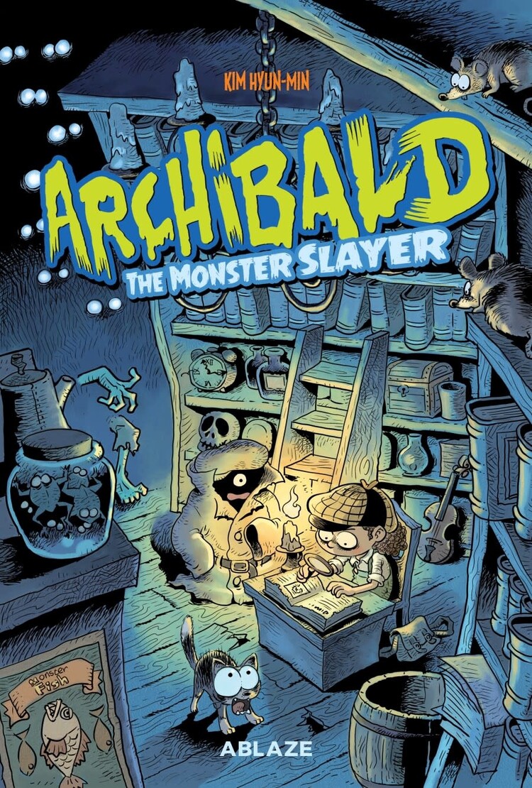 ABLAZE PUBLISHING ARCHIBALD GN VOL 01 MONSTER SLAYER