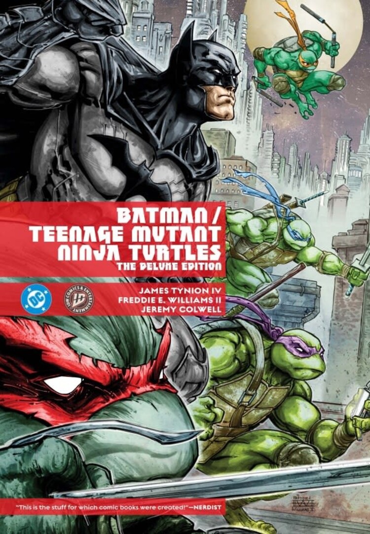 DC COMICS BATMAN TEENAGE MUTANT NINJA TURTLES THE DELUXE EDITION HC (2026 EDITION)