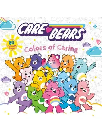 HARPER COLLINS PUBLISHERS CARE BEARS COLORS OF CARING COLORING BOOK