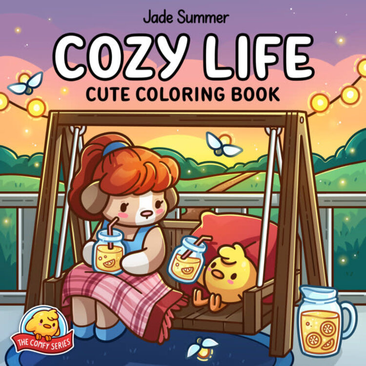 COZY LIFE CUTE COLORING BOOK