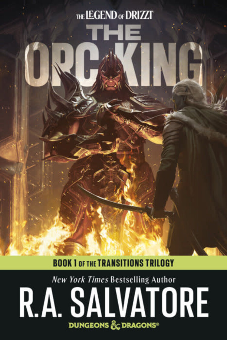 DEL REY DUNGEONS & DRAGONS LEGEND OF DRIZZT TRANSITIONS SC NOVEL BOOK 01 THE ORC KING