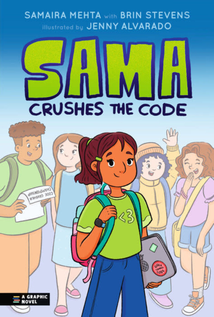 CANDLEWICK PRESS SAMA CRUSHES THE CODE GN