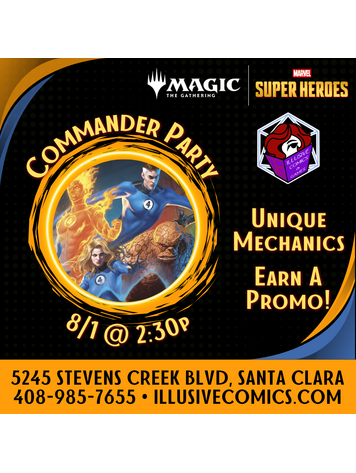 MTG MARVEL SUPER HEROES COMMANDER PARTY
