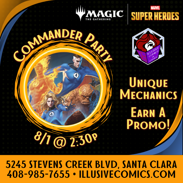 MTG MARVEL SUPER HEROES COMMANDER PARTY