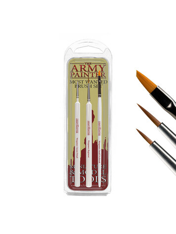 THE ARMY PAINTER ARMY PAINTER WARGAMER MOST WANTED BRUSH SET