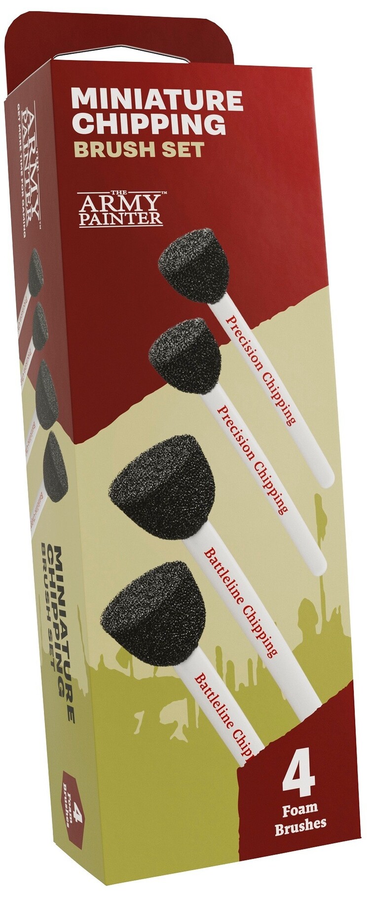 THE ARMY PAINTER MINIATURE CHIPPING BRUSH SET